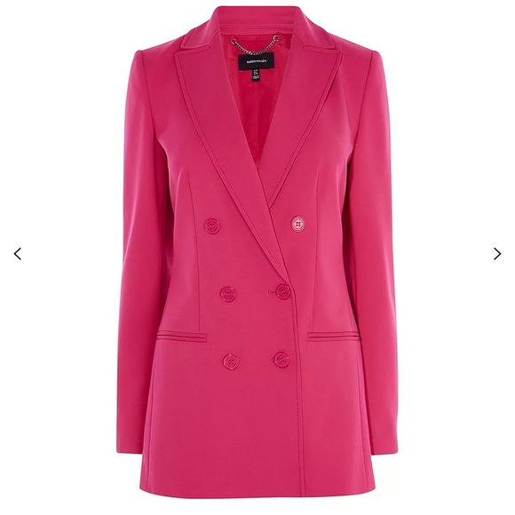LIMITED EDITION Hot Pink Karen Millen Pant Suit - Picture 2 of 8